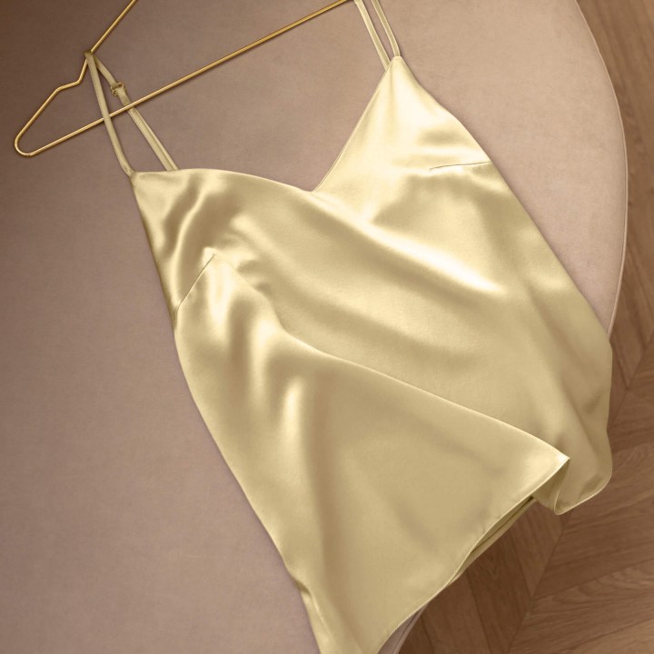 ШЕЛКОВЫЙ ТОП сливочный желтый_6