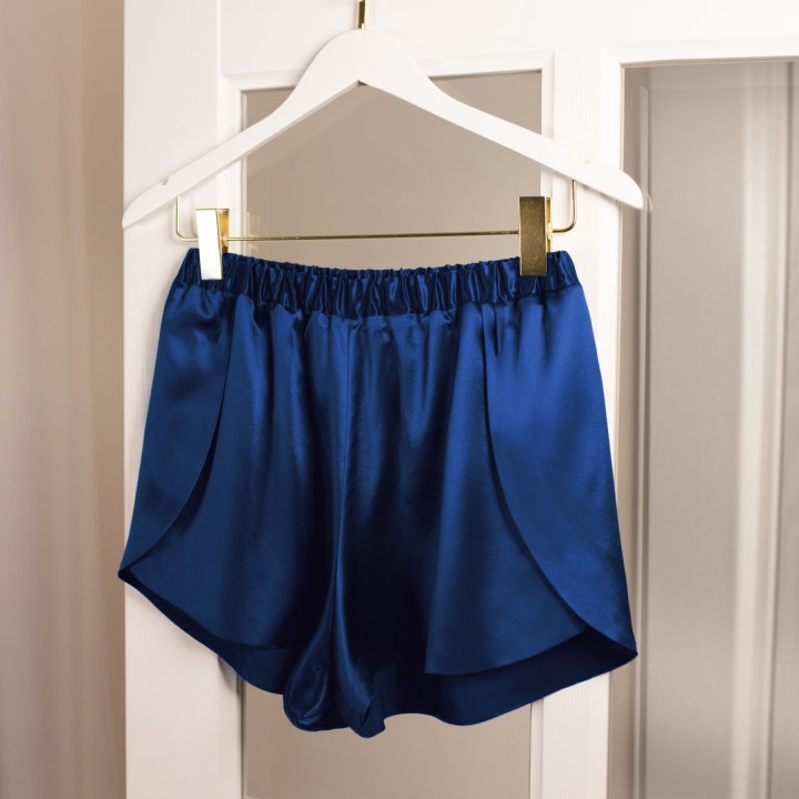 ШЕЛКОВЫЕ ШОРТЫ КОРОЛЕВСКИЙ СИНИЙ_6
